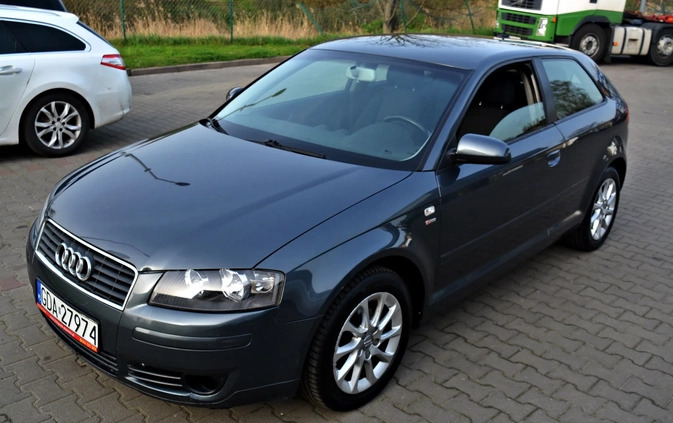 Audi A3 cena 6900 przebieg: 330000, rok produkcji 2004 z Łęczna małe 56